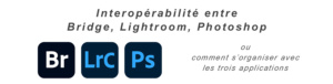 Interopérabilité entre Bridge Lightroom et Photoshop